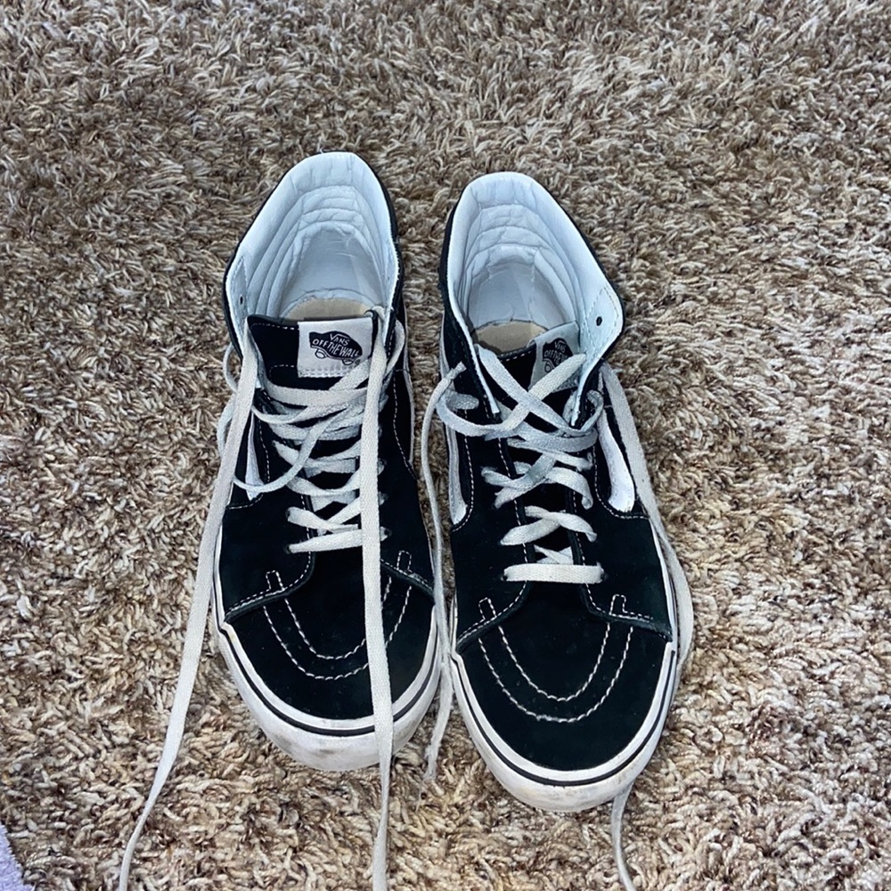 Vans black high tops
